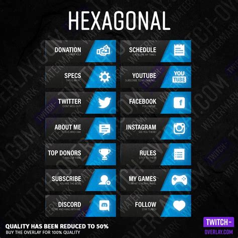 Free Twitch Panels And How To Use Them Twitch Overlay