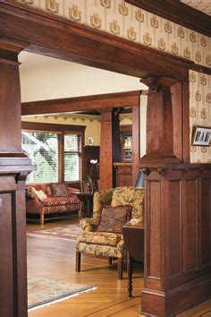 Inside A Craftsman Foursquare Craftsman Interior Craftsman Style