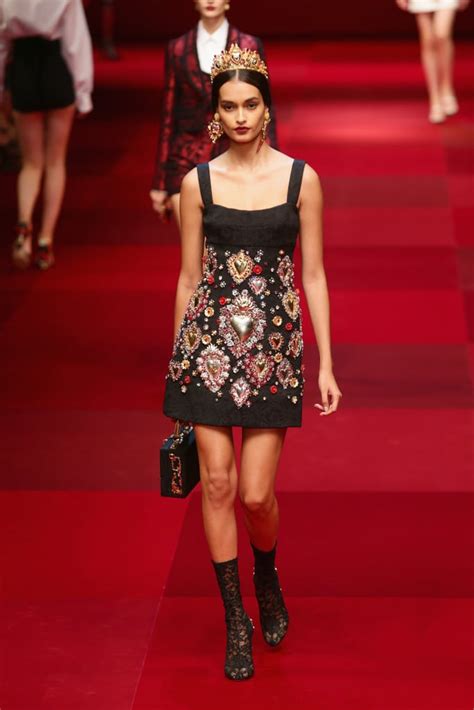 Dolce And Gabbana Spring 2015 Milan Fashion Week Show Popsugar