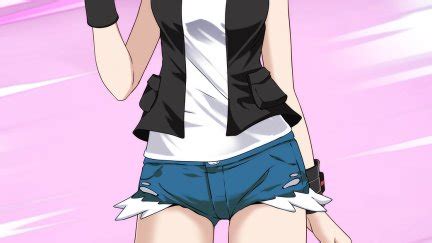 Hilda Pokémon long hair ponytail brunette solo anime anime girls Pokémon artwork