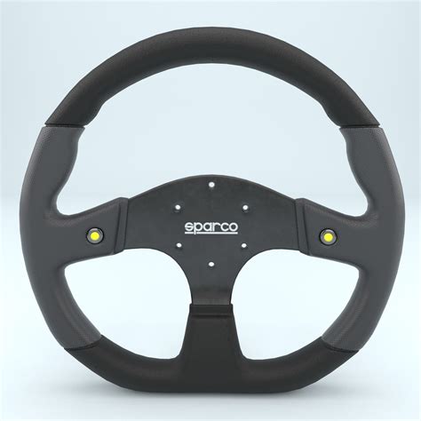 Steering Wheel Sparco L999 3D Model CGTrader