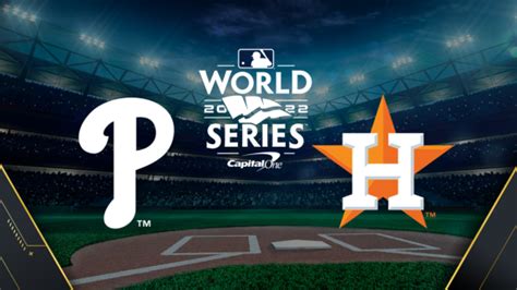 World Series 2022 Phillies Vs Astros