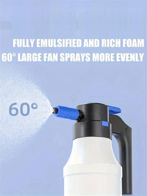 Oz Electric Car Foam Sprayer Car Wash Hand Held Foam Watering Can