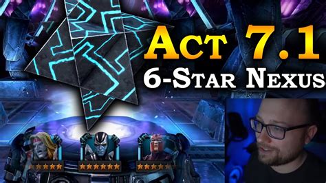 6 Star Nexus Act 71 Rewards Opening Marvel Contest Of Champions Youtube