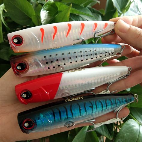 Hard Popper Fishing Lures Bass Baits Big Popper Fishing Lure Cm