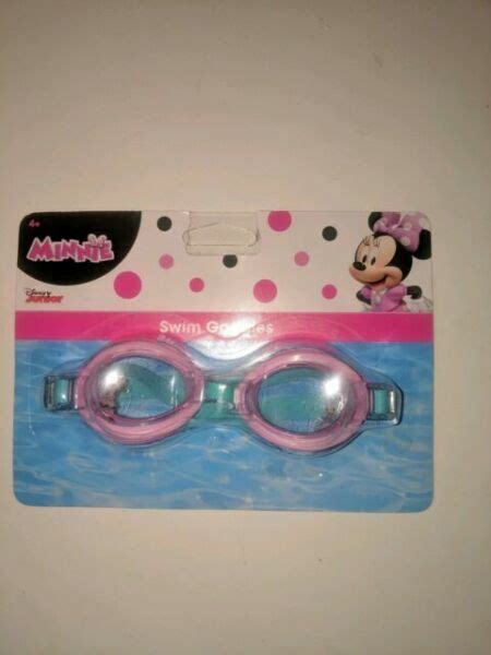 Disney Minnie Mouse Swim Goggles Ages 4 And Up For Sale Online Ebay