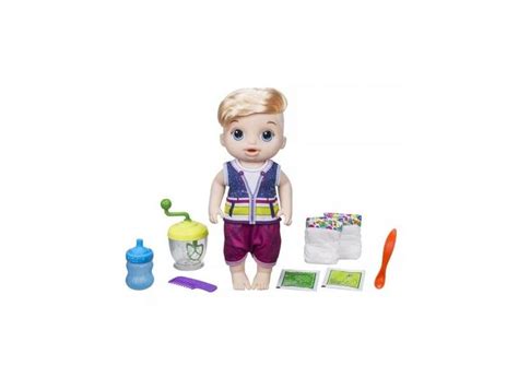 Boneca Baby Alive Papinha Divertida Menino Hasbro O Melhor Pre O