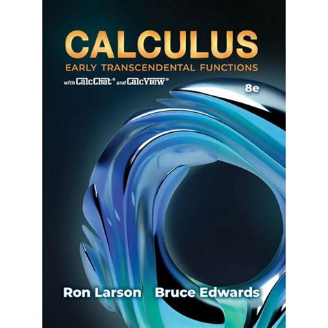 Calculus Early Transcendental Functions Edition 8 Hardcover