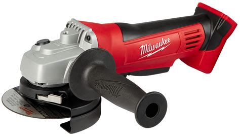 MILWAUKEE Angle Grinder: 4 1/2 in Wheel Dia, Paddle, with Lock-On, Adj Guard, (1) Bare Tool, 18V ...