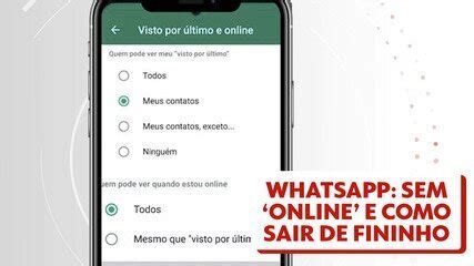 Whatsapp Diz Que Todo Mundo J Pode Esconder O Status Online Veja