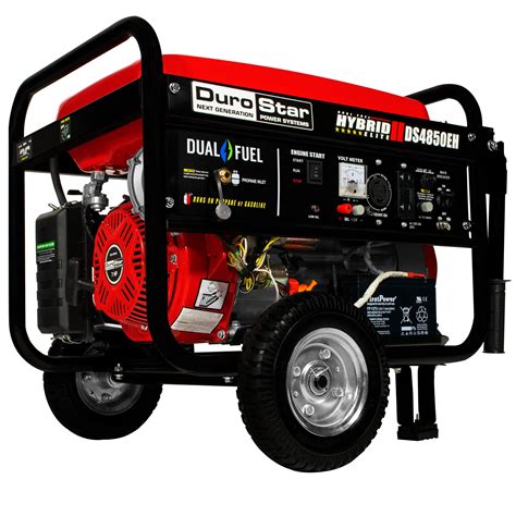 DuroStar 4,850-Watt Dual Fuel Hybrid Gasoline & Propane Powered ...