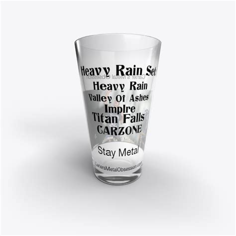 Carter's Metal Obsession Glass - CMOShop