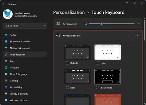 How to Change Theme of Touch Keyboard on Windows 11? | Gear up Windows 11 & 10