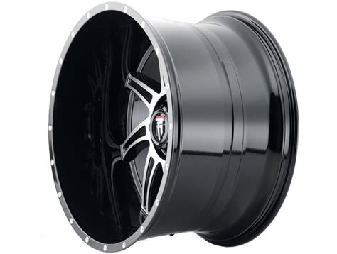 American Truxx Machined Gloss Black At Vortex Wheels Rugged Ridge