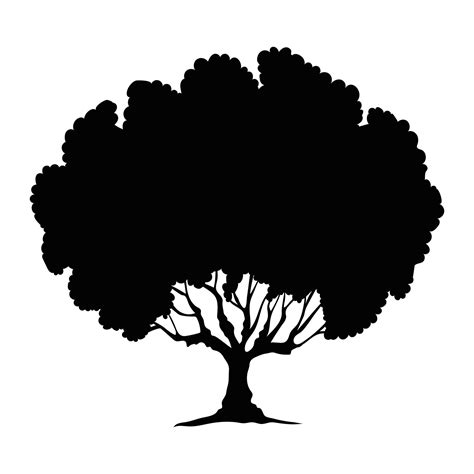 diseño de silueta de árbol 2739780 Vector en Vecteezy