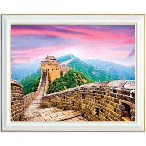 Diamond Painting Grande Muraille De Chine X Cm Lartera