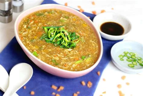 Minute Chinese Hot And Sour Soup Chili To Choc