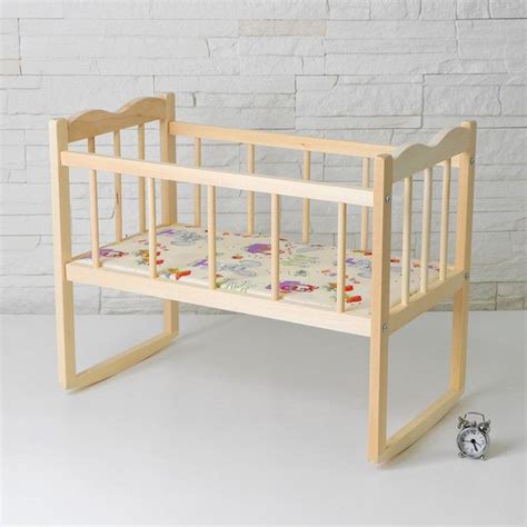 Марич Кровать-качалка большая, матрас 50х26 см - купить с доставкой по ...