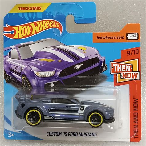 Aut Ko Hot Wheels Edice Then And Now Custom Ford Mustang Aukro