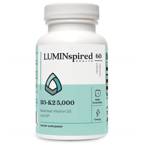 D3-K2 5,000 IU | Inspired Health Daily Essential