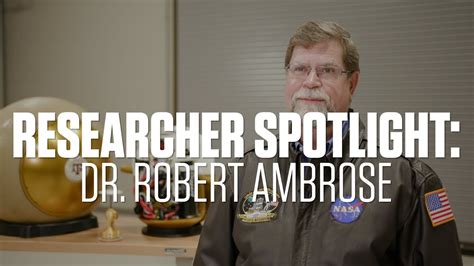 Researcher Spotlight Dr Robert Ambrose YouTube