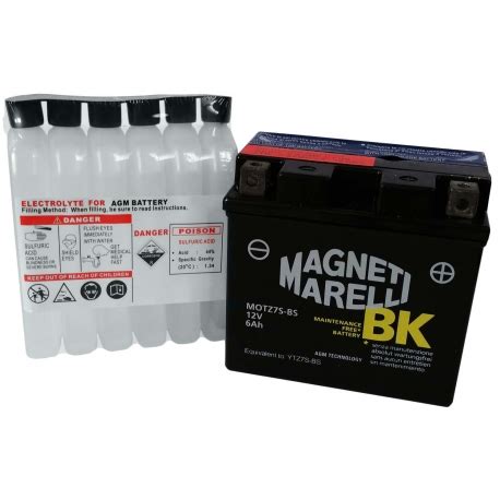 MAGNETI MARELLI MOTZ7S BS 12V 6AH Mr Energy