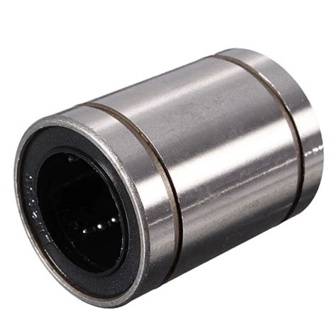 Lm Uu Mm Inside Dia Linear Motion Ball Bush Bearing Bushing Silver