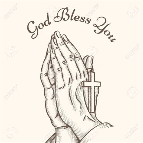 Prayer Hands Drawing at GetDrawings | Free download