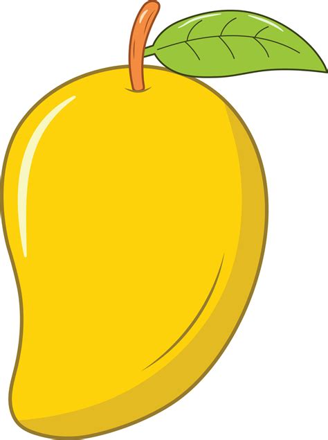 Mango Clip Art Vector Illustration 8085919 Vector Art At Vecteezy