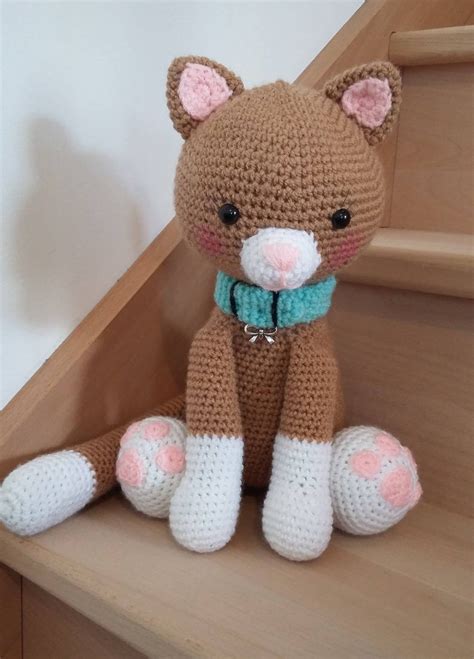 Mod Le De Chat Au Crochet Drmendne