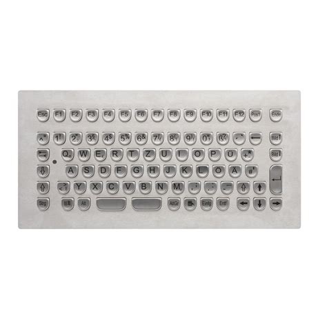 Teclado embutido TKV 084 MODUL GETT Gerätetechnik GmbH teclas