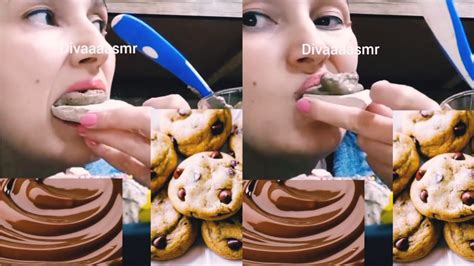 Brown Chocolate 🍫 Cookies 🍪 Asmr😋🤤😋marta Riva 💃💃 Youtube