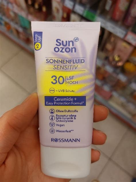 Sun Ozon Sonnenfluid Sensitiv 30 LSF 50 Ml INCI Beauty