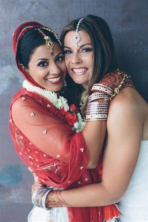 First Indian Lesbian Wedding Femina In
