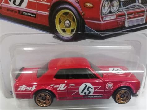Hot Wheels 2024 Hot Wheels J Imports 2 5 Nissan Skyline HT 2000GT X Red Hobbies Toys Toys