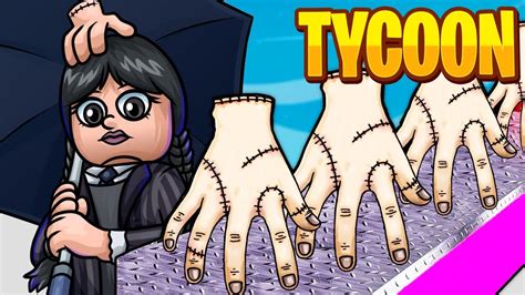 Wir BAUEN Den WEDNESDAY ADDAMS Tycoon In ROBLOX YouTube