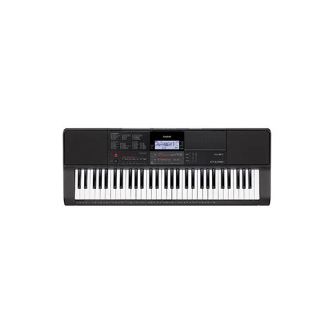 Casio, Portable Piano Keyboard, 61 Keys, Black