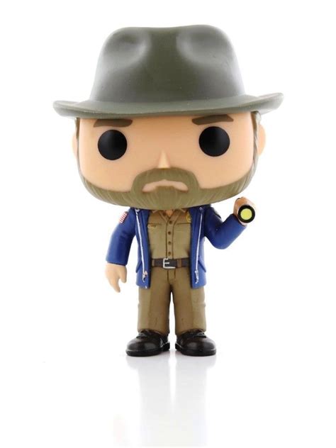 Funko Pop Stranger Things Hopper With Flashlight Figures And Statues