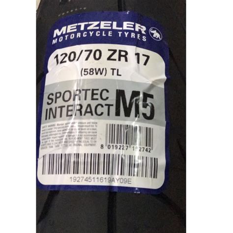 Metzeler Sportec Interact M Tyre Zr W Year