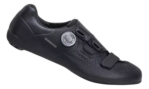 Zapatillas Para Ruta Shimano Rc500 Negro Bicicleta Clip Meses sin interés