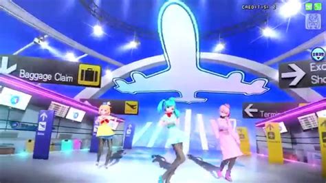 Hatsune Miku Tricolore Airline Project Diva Arcade Future Tone Sub