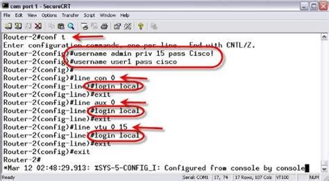 Types And Configuration Of Basic Passwords For Cisco Routers Router