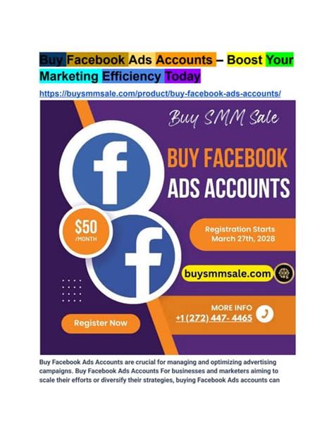 Buy USA Facebook Accounts - 100% USA Verified | PDF