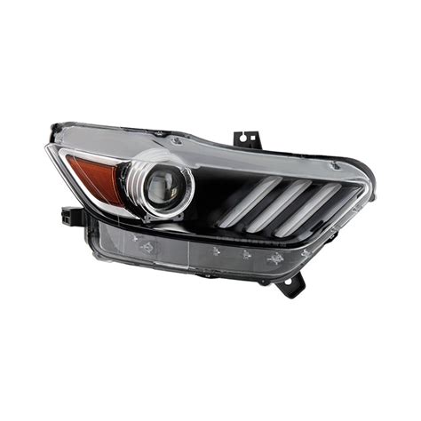 Spyder PRO JH FM15 HID OE R Passenger Side Black Chrome Factory