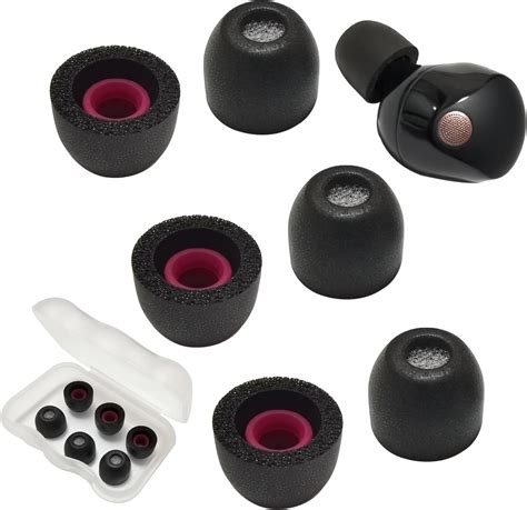 Amazon AirFoams Pro Universal Memory Foam Ear Tips W Silicone