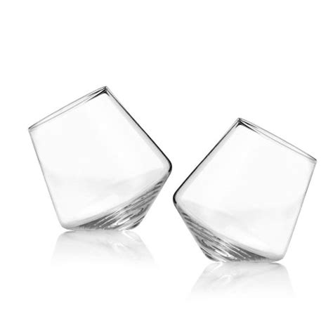 Brilliant Viski Rolling Crystal Wine Glasses