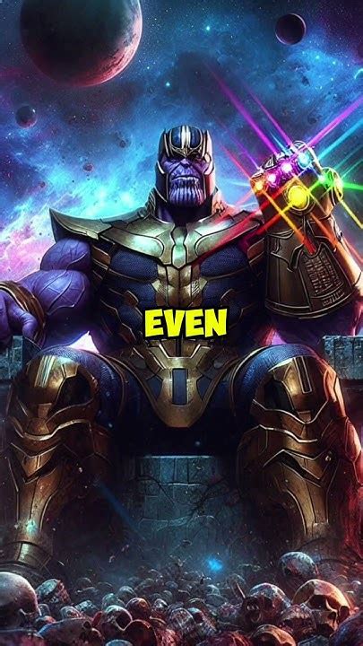 The Most Powerful Thanos Ever 😱 Story Of King Thanos Marvel Thanos