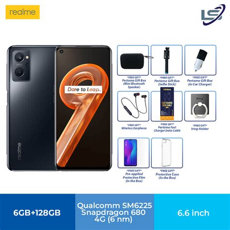 Realme 9i 6GB 128GB Snapdragon 680 6nm Processor 33W Dart Charge