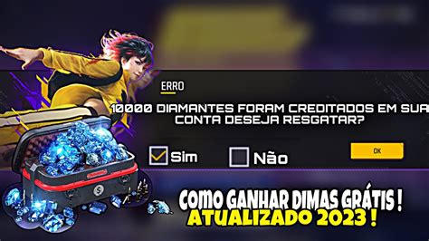 COMO GANHAR DIAMANTE GRATIS NO FREE FIRE COMO CONSEGUIR DIAMANTE NO