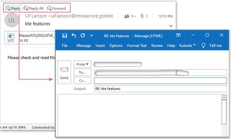 How To Open Replies And Forwards In A New Window In Outlook